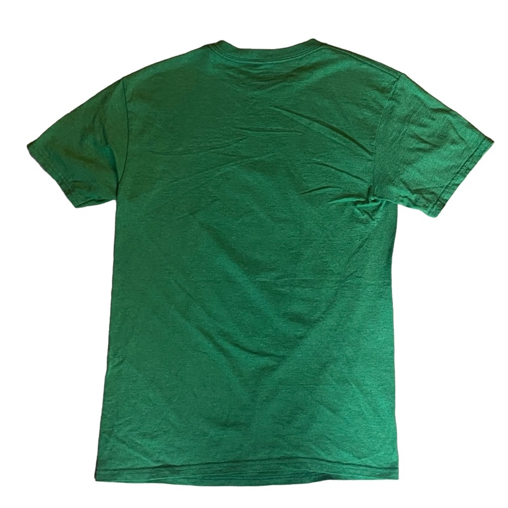 Mickey Mouse Christmas Santa Green Graphic Tee Shirt Size Small 34-36 - Picture 4 of 6